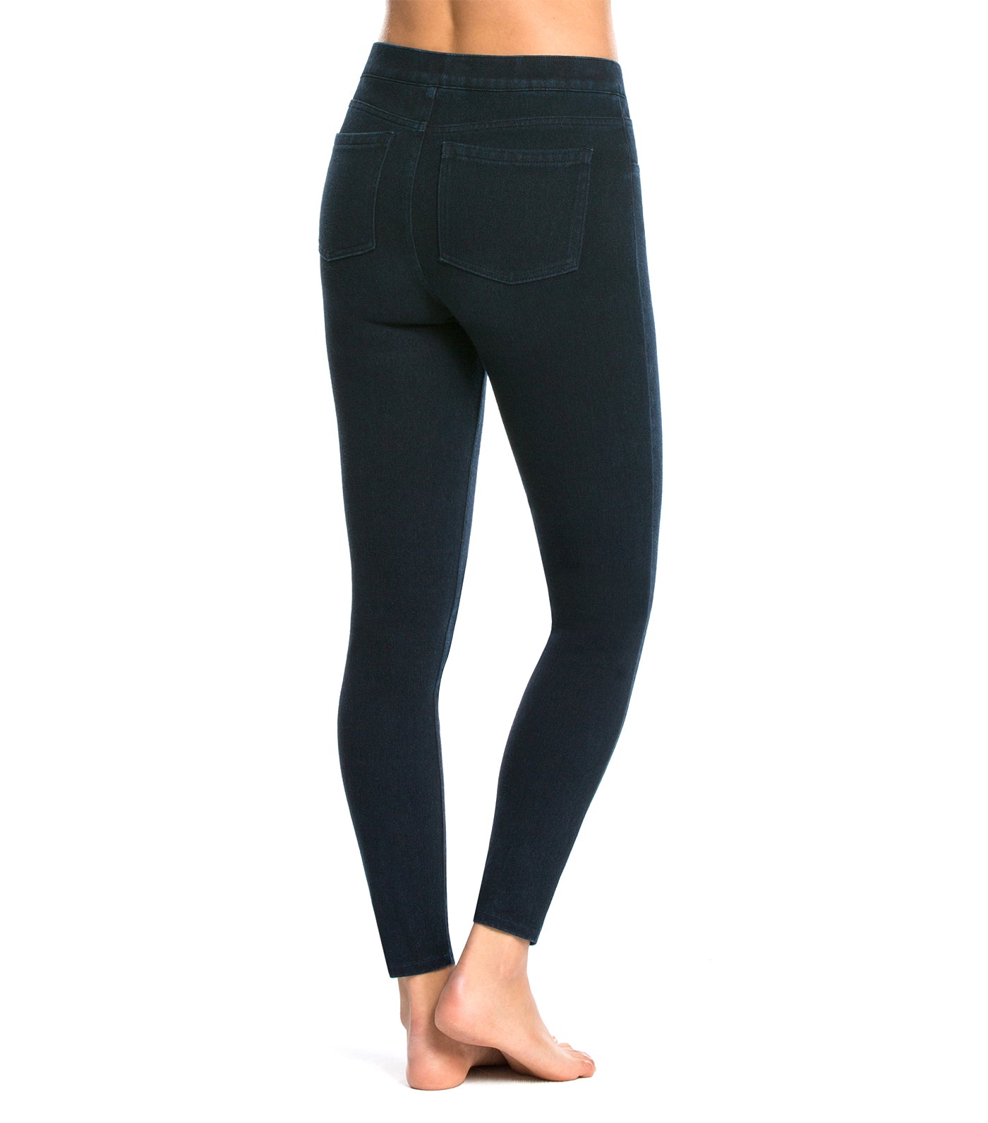 SPANX Jean-Ish Ankle Leggings in Twilight Rinse Size XS High Rise
