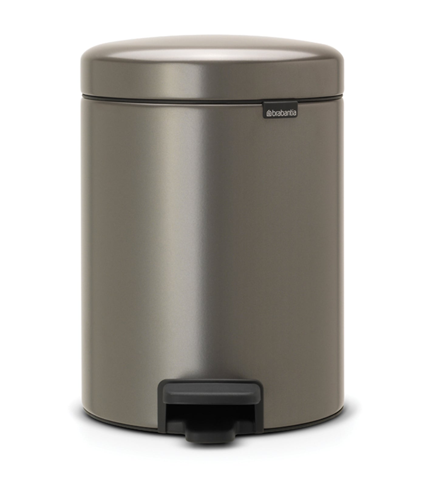 Brabantia 5L Pedal Bin - Platinum