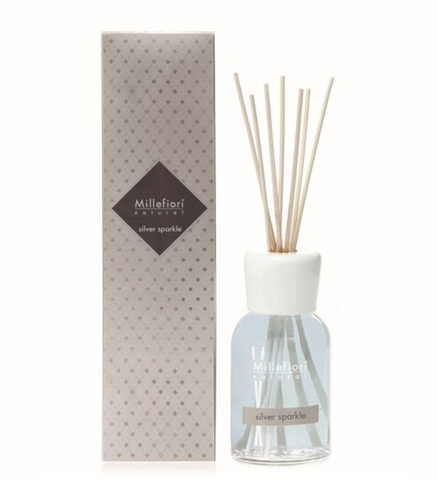 millefiori® natural fragrance diffuser - silver sparkle