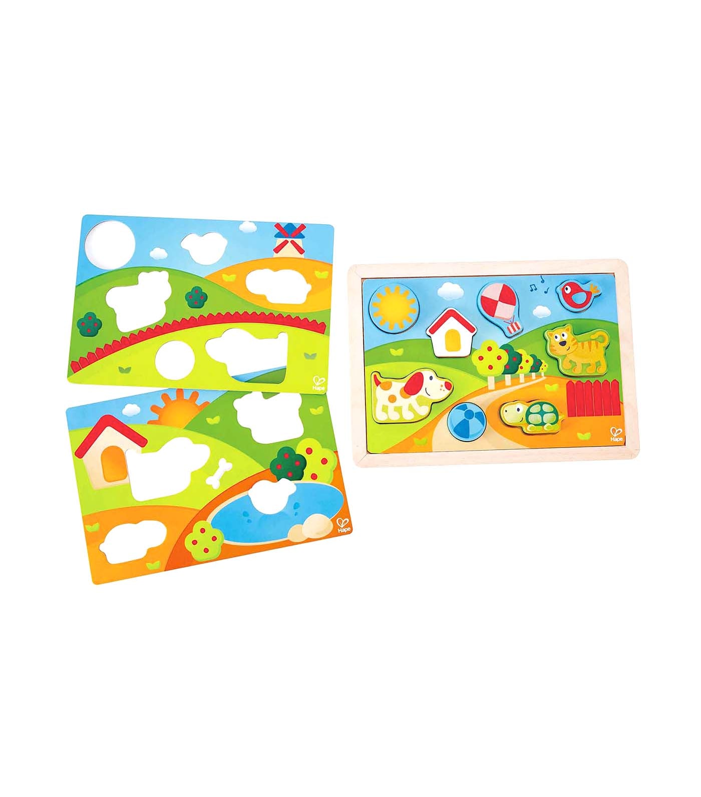 Sunny Valley Puzzle 3 in 1