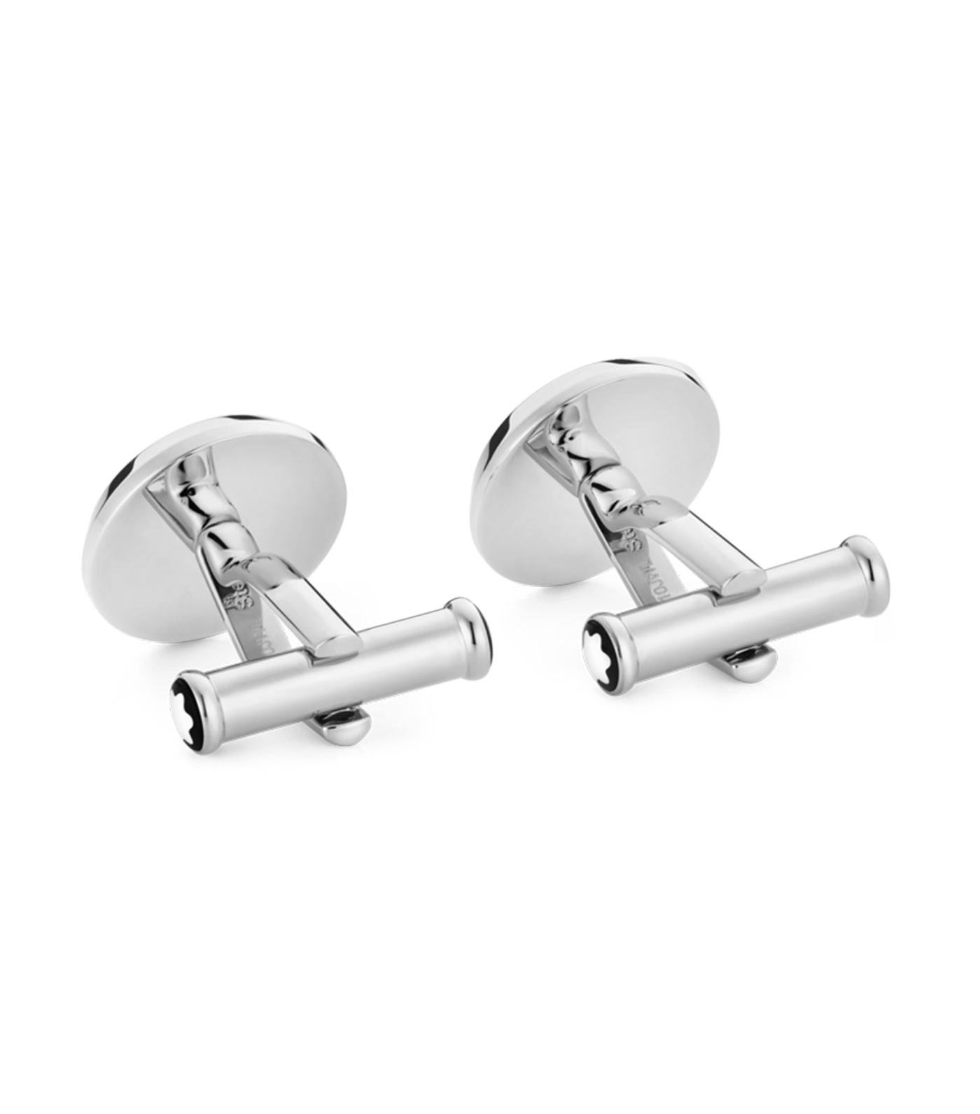 Star Cufflinks Stainless Steel/Black