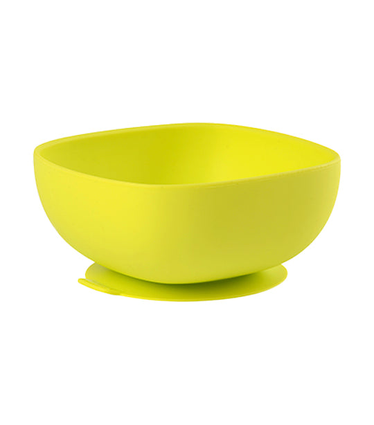 beaba silicone suction bowl – neon