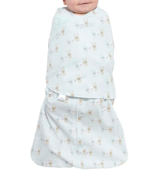 halo® baby blue bunnies sleepsack® swaddle