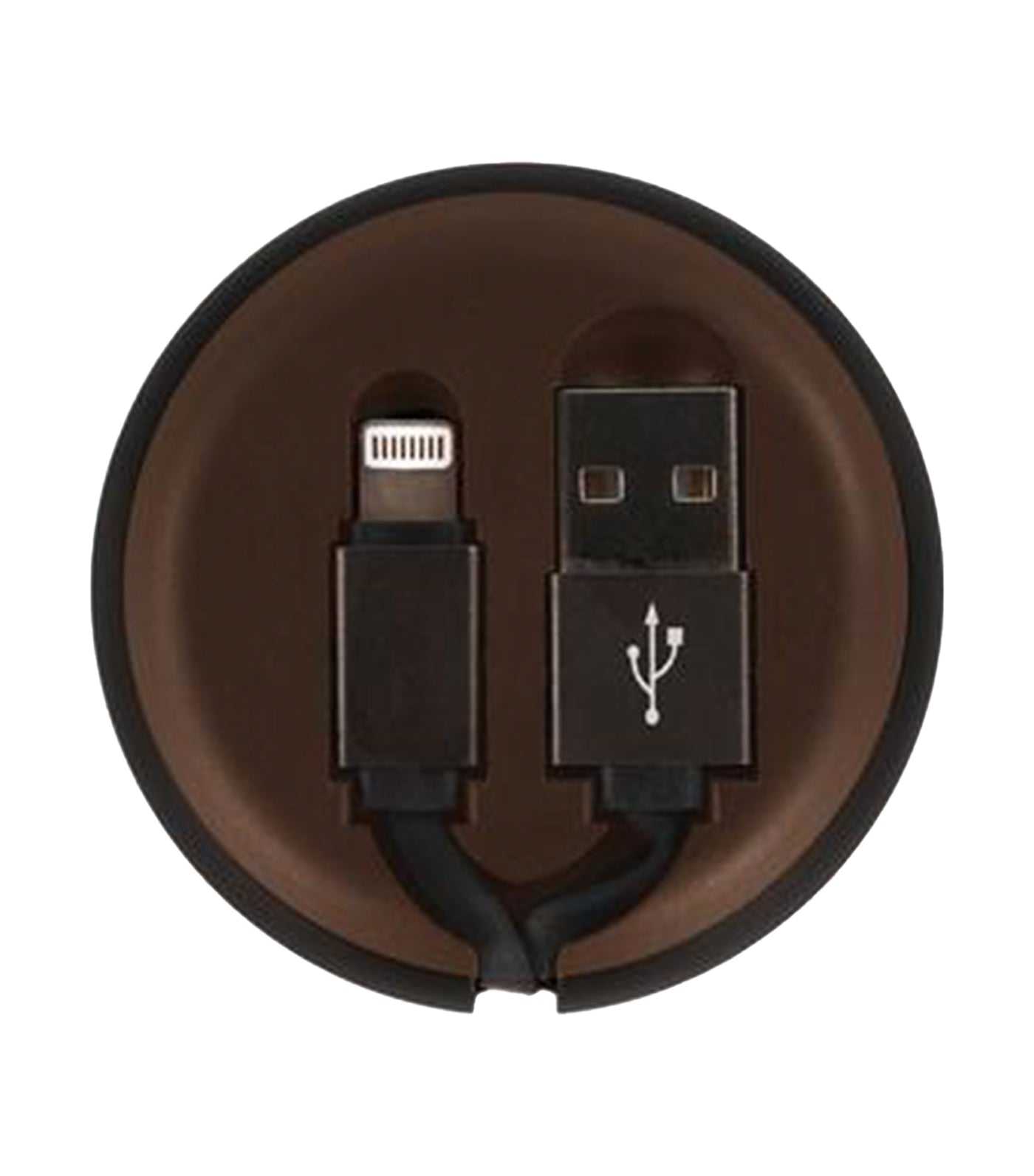 Cable Winder Lightning to USB Black