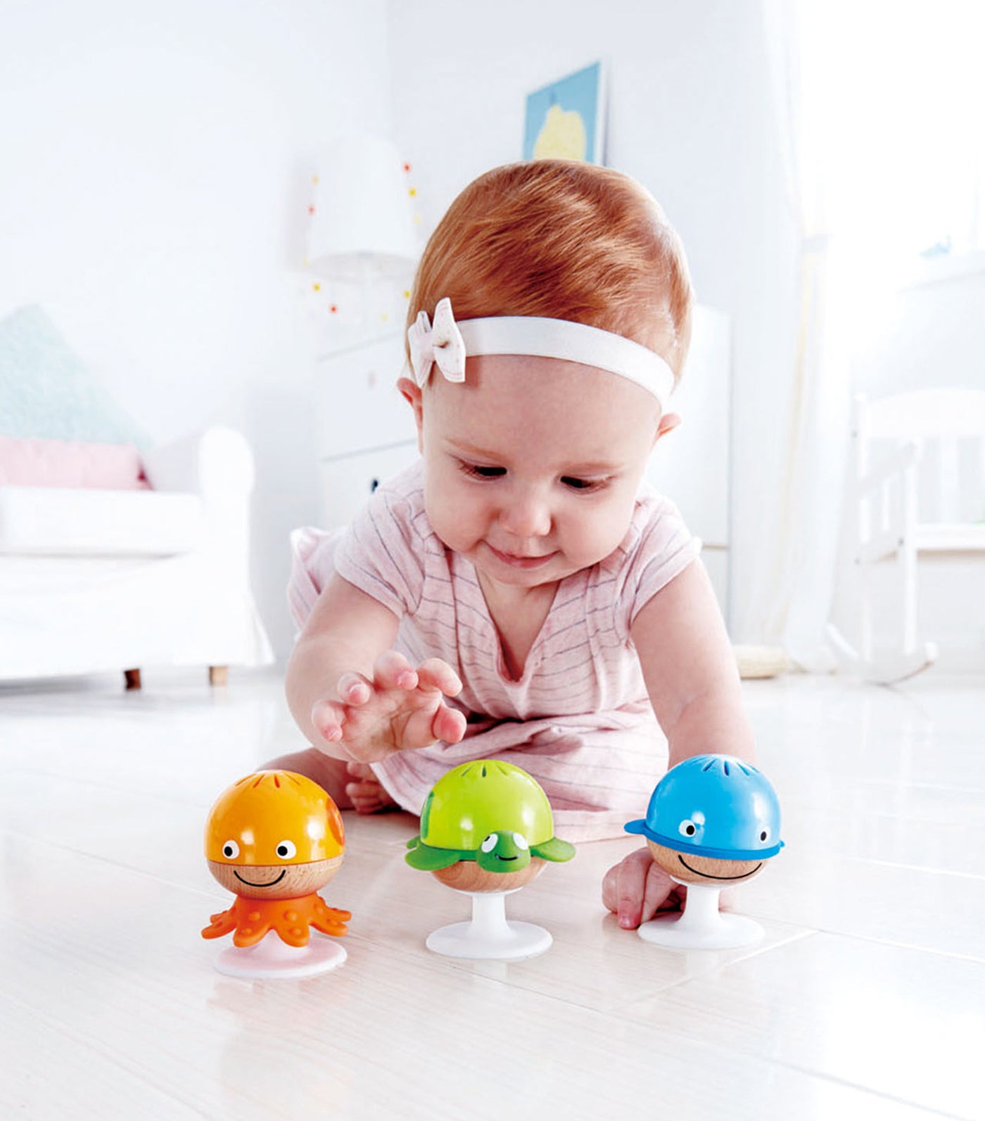 hape stay put rattle set
