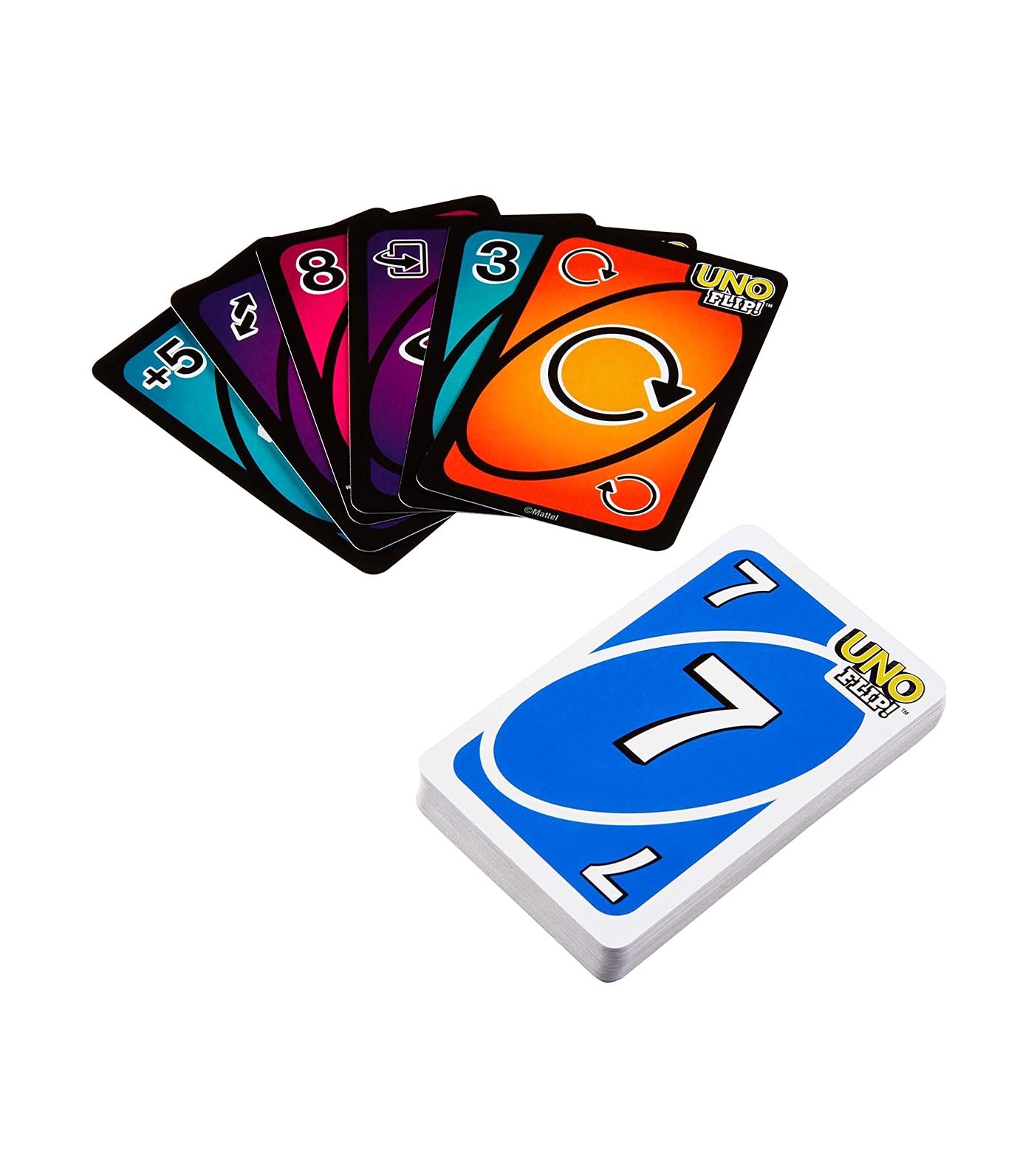 mattel games uno flip card