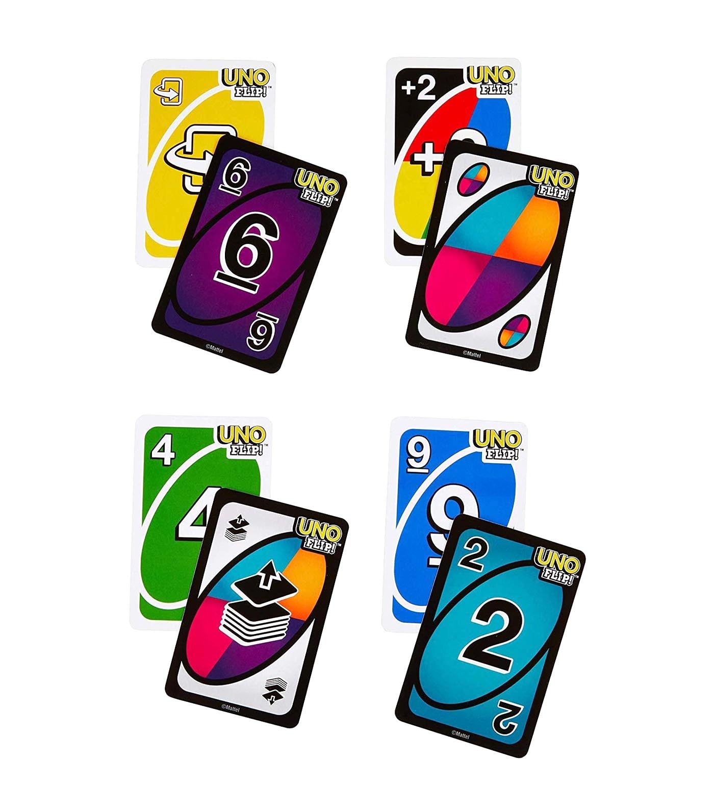 mattel games uno flip card