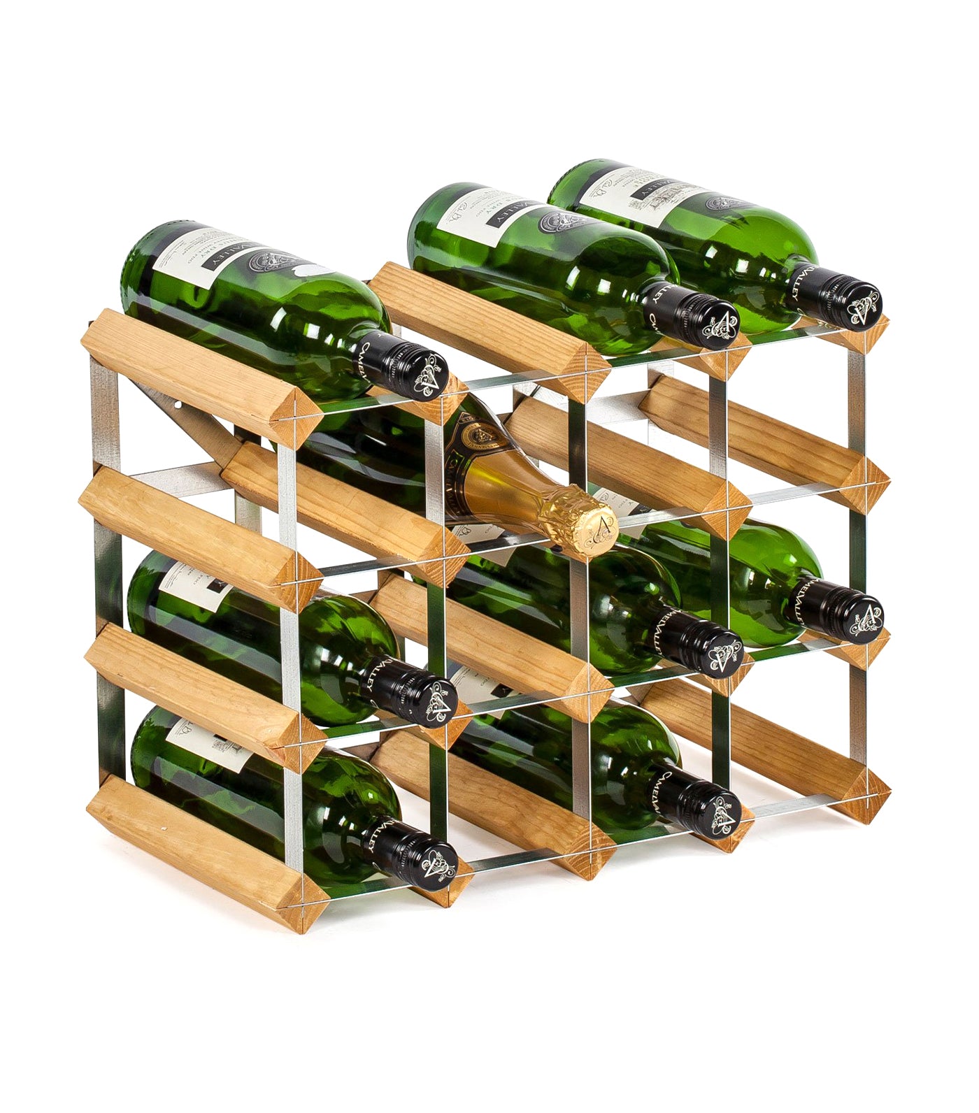 Traditional Winerack Co. 16 Bottle Neck Protruding