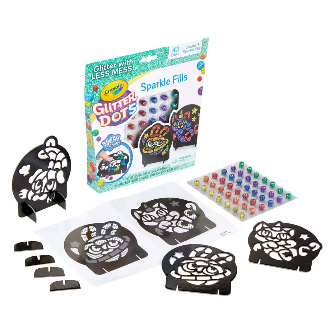 Magical Mosaic Glitter Dots - Sprinkle Fills
