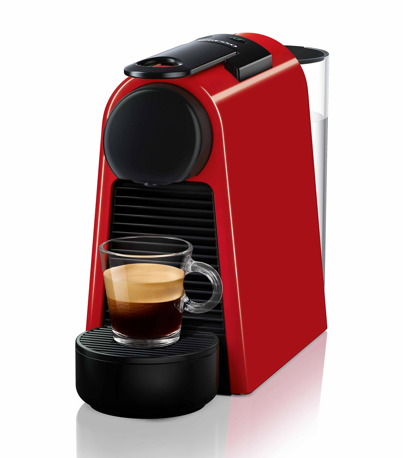 Nespresso Essenza Mini Espresso Machine by De'Longhi, Red
