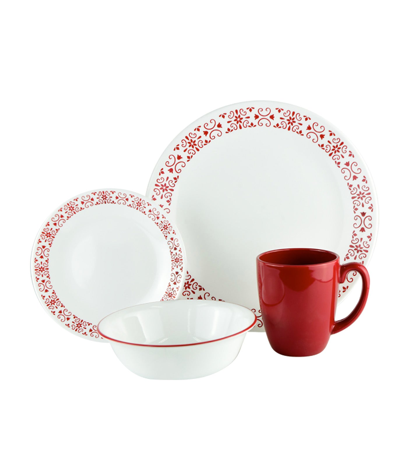 Corelle Red Dinnerware Set Outlet Collection | clc.cet.edu