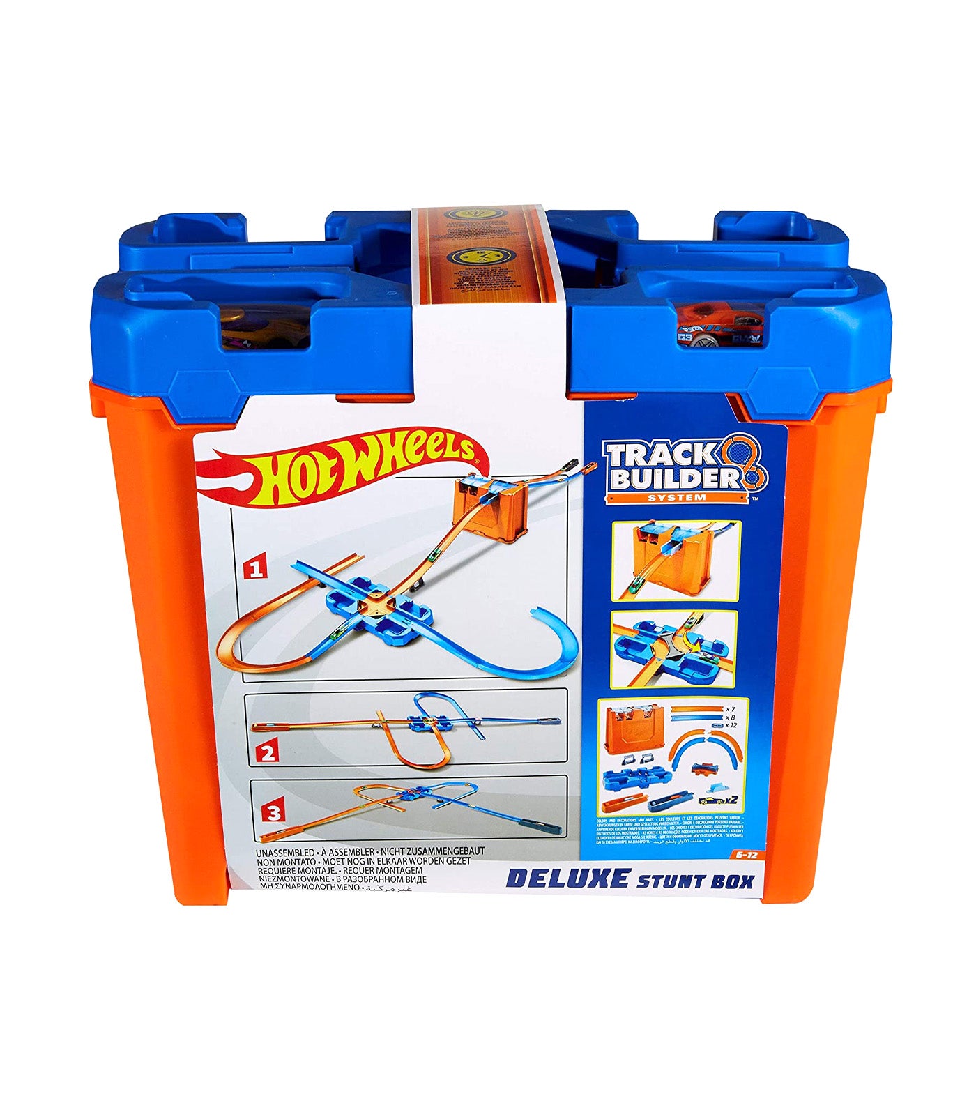 Hot wheels track builder system hot sale stunt box