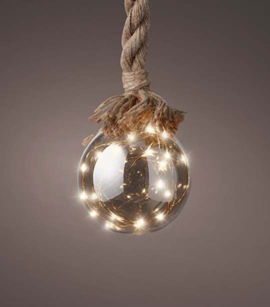 kaemingk micro led ball with rope