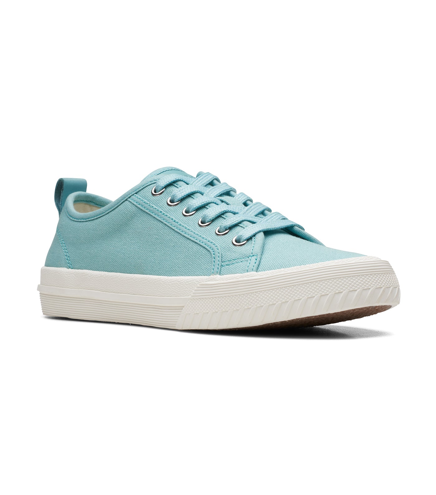 Roxby Lace Turquoise Canvas