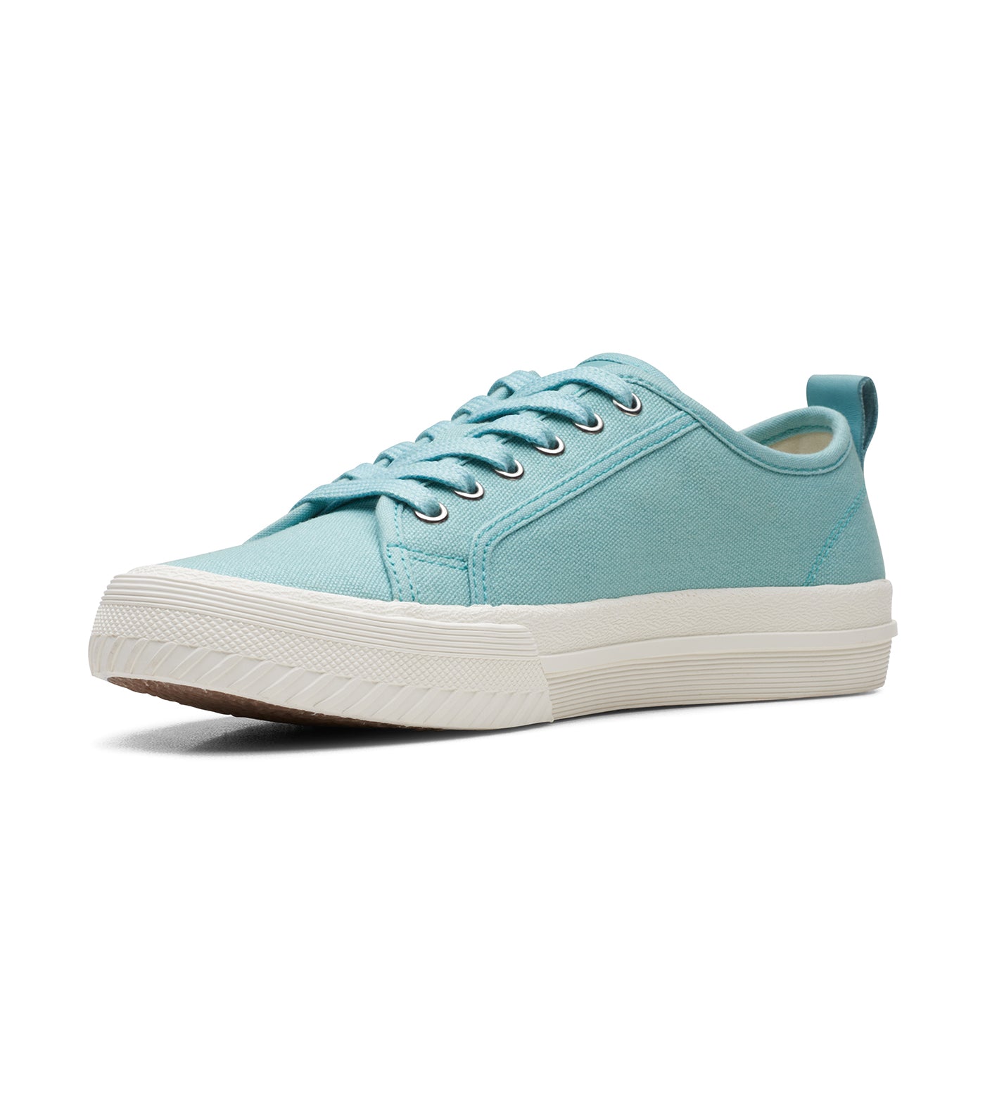 Roxby Lace Turquoise Canvas
