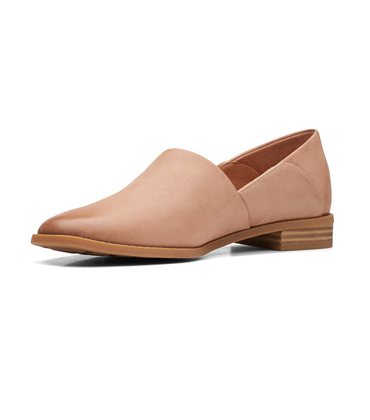 Clarks pure on sale tone leather loafers