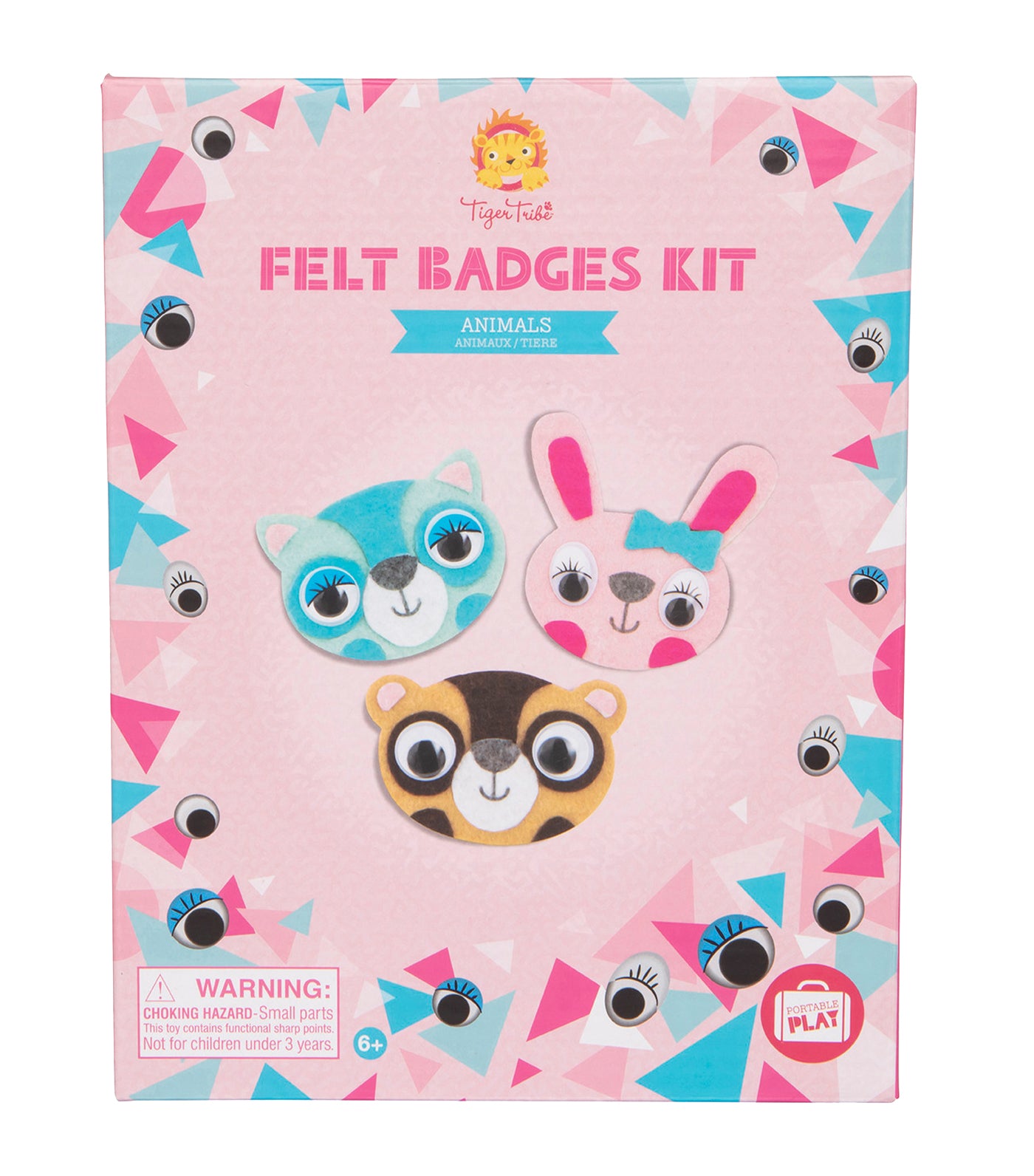 Felt Badges Kit - Animals