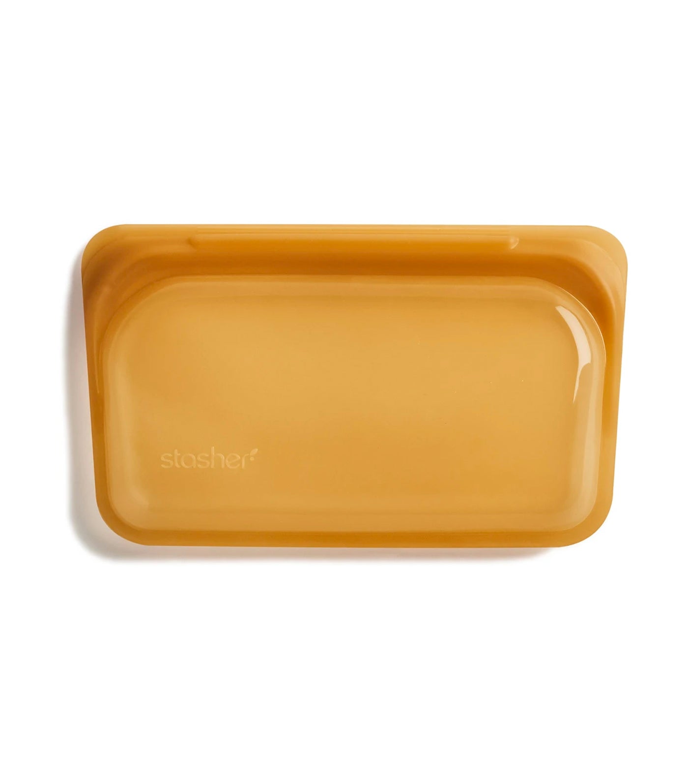 Stasher Reusable Silicone Snack Bag - Honey