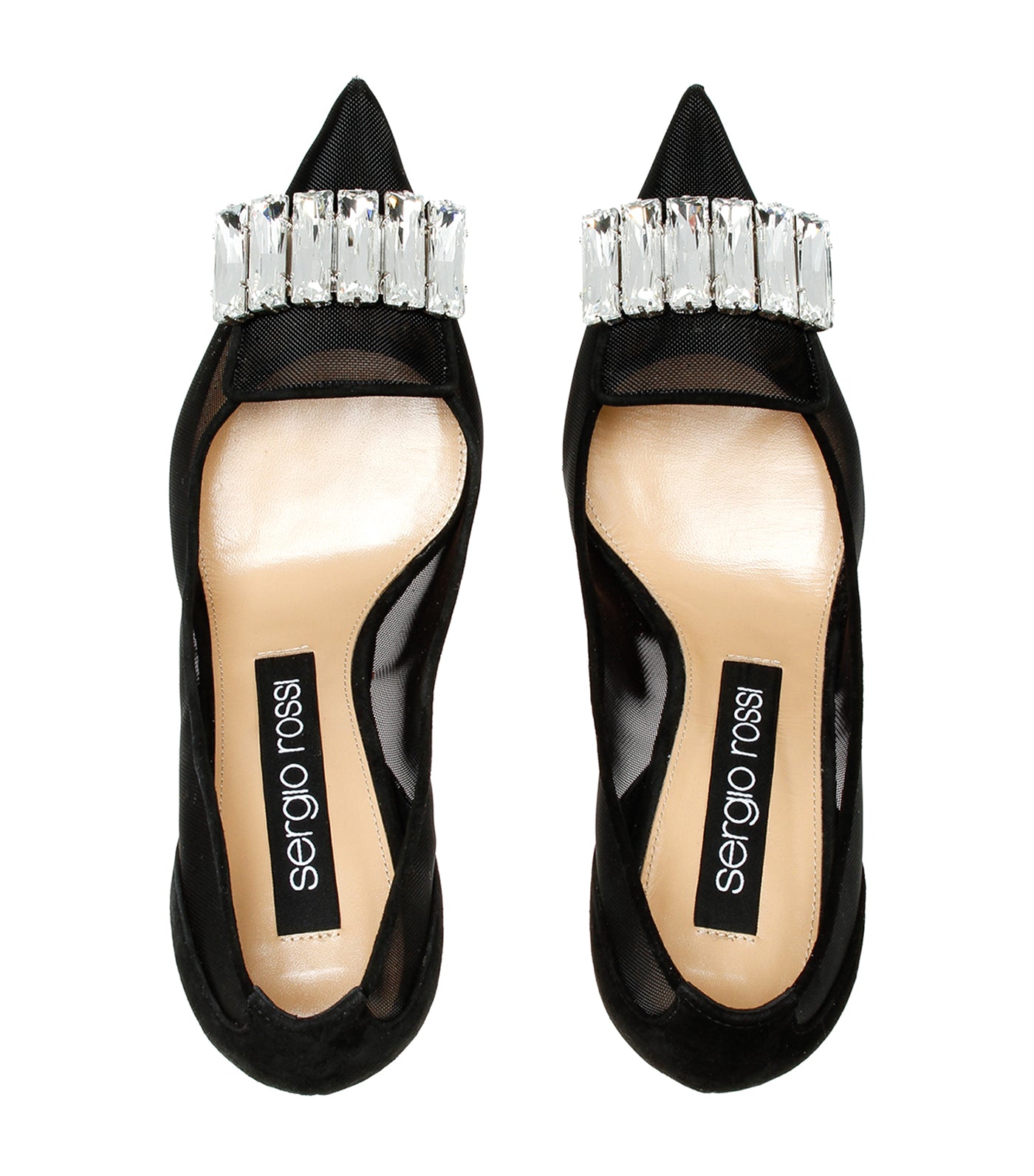 ☆クリスタル輝く☆セルジオロッシ sr1 - Pumps Black Pumps Black High heel: 90mm, sr1 - Pumps Black | Sergio Rossi