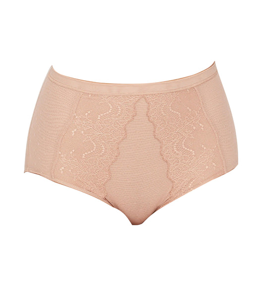 SPANX Spotlight on Lace Panty Bodysuit Foundation beige