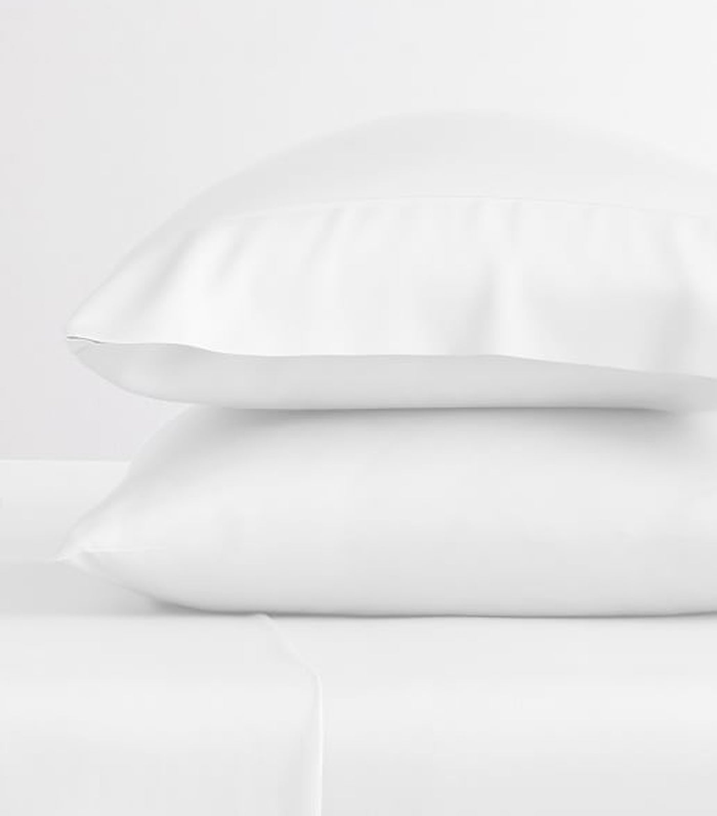 Pottery Barn Tencel™ Wrinkle-Resistant Standard Pillow Case Set of 2 - White