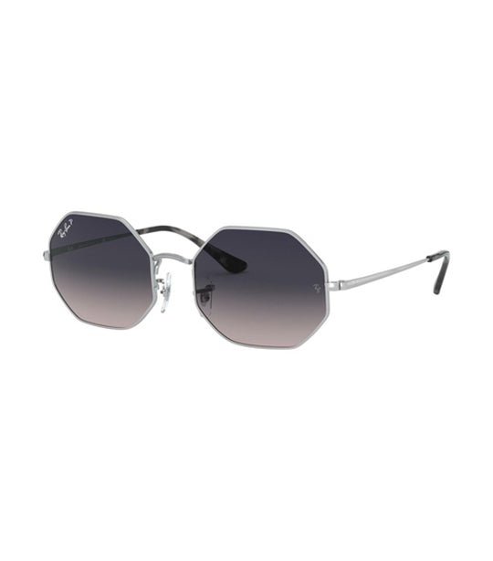 Irregular Sunglasses Blue/Gray Gradient