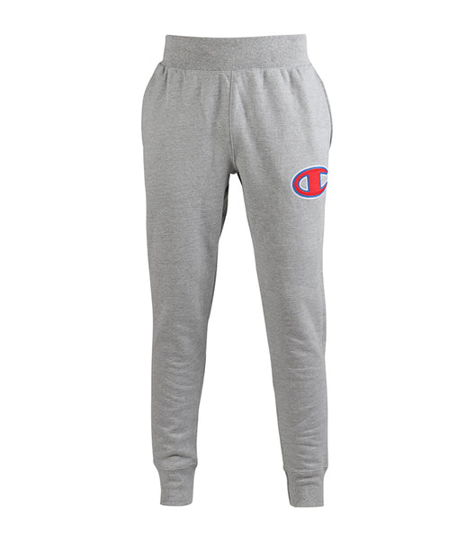 Reverse Weave Joggers, 3D Floss Stitch Logo