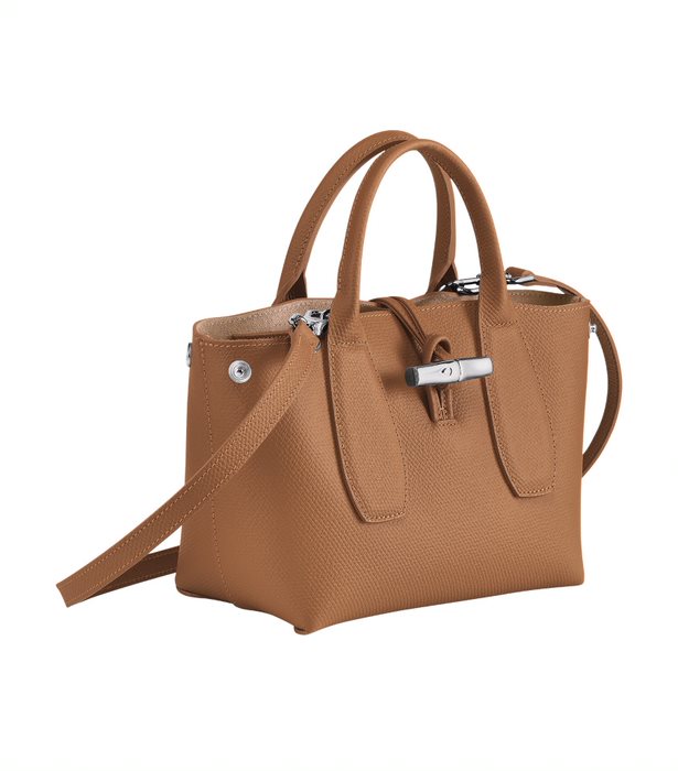 Roseau Top-Handle Bag S Natural