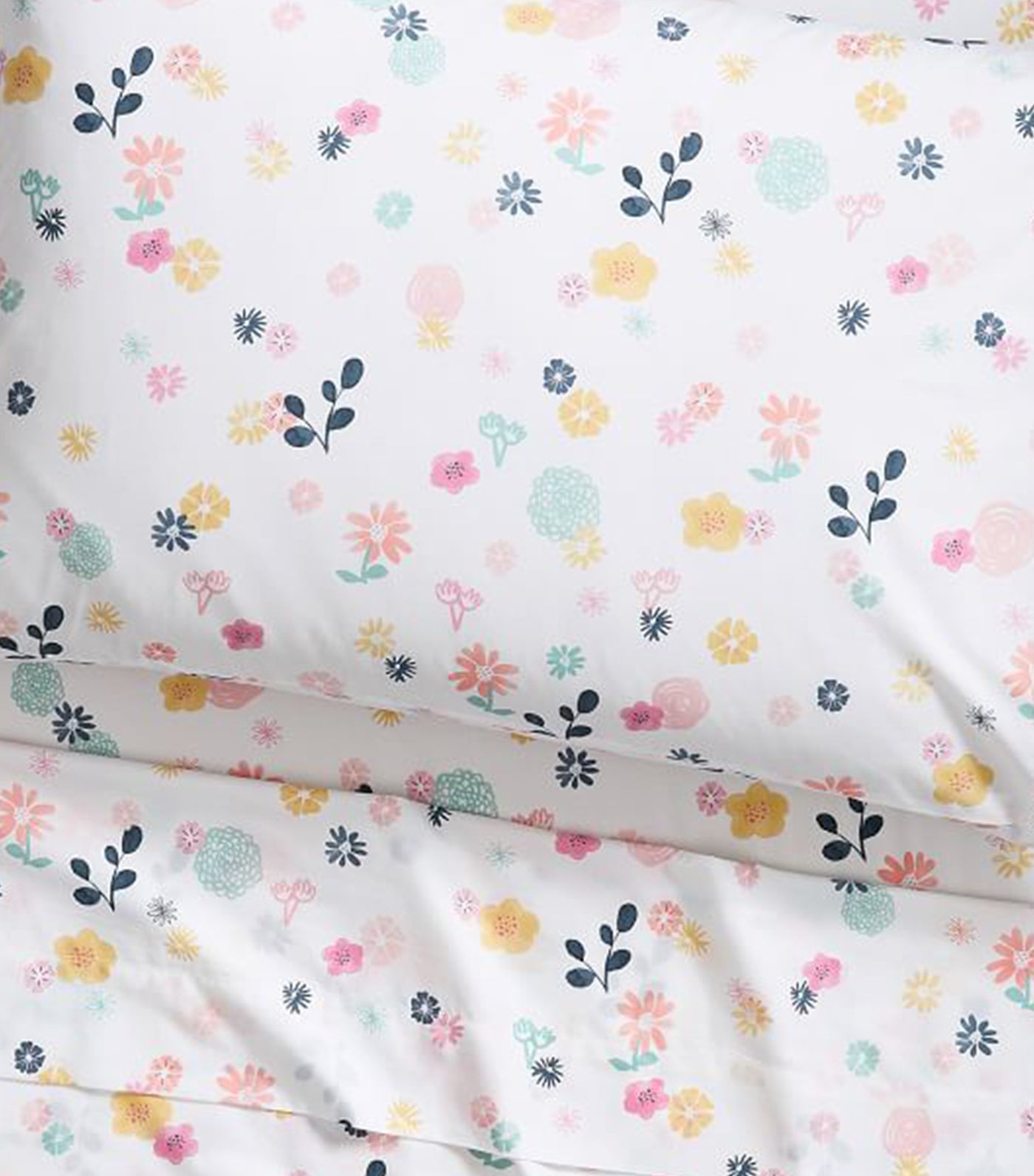 pottery barn kids organic sasha's meadow sheet set