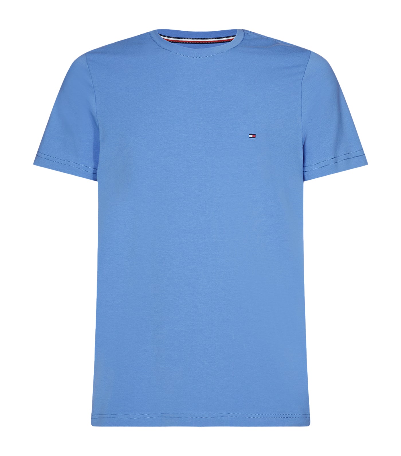 Organic Cotton Jersey Slim Fit T-shirt Bluebell