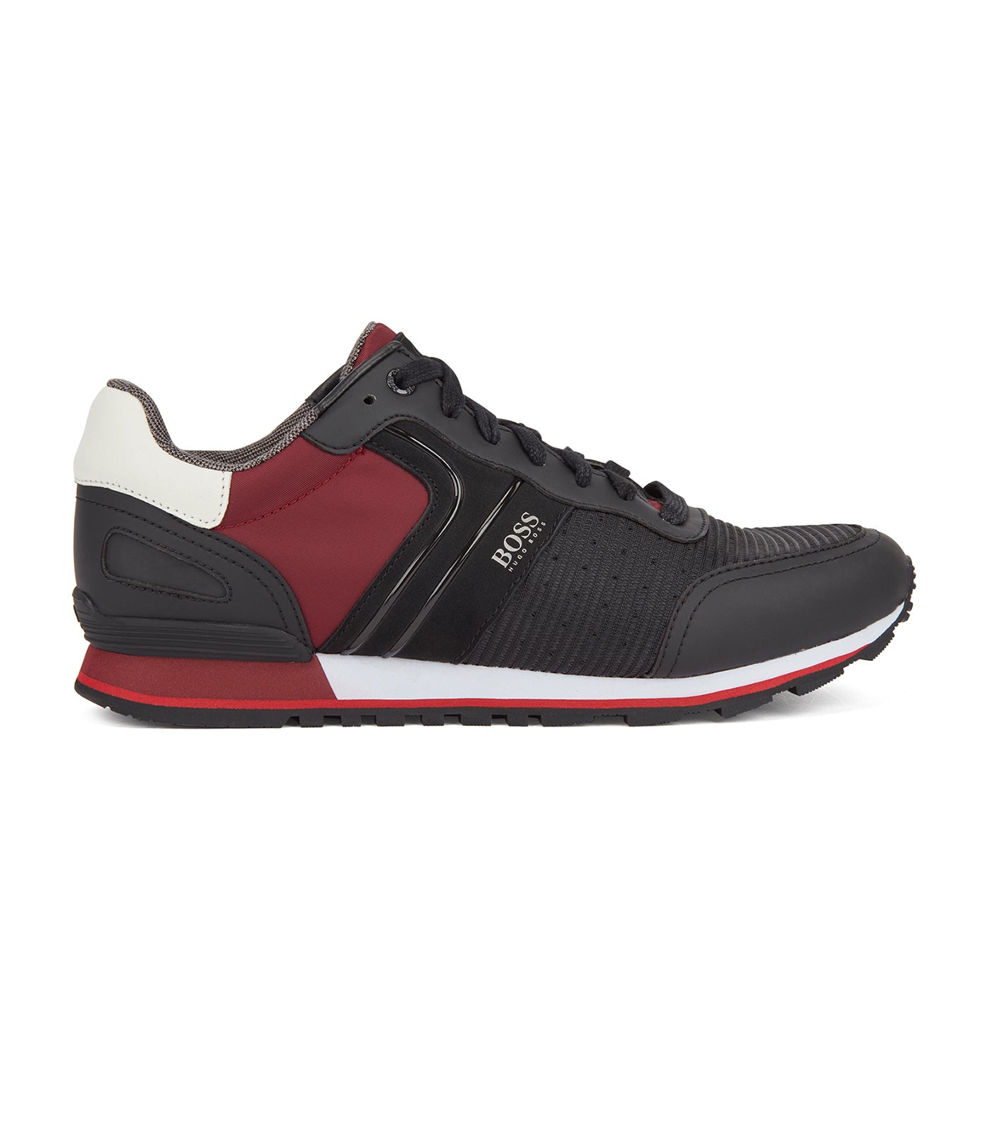 Running-Inspired Trainers With Bamboo-Charcoal Lining Open Red