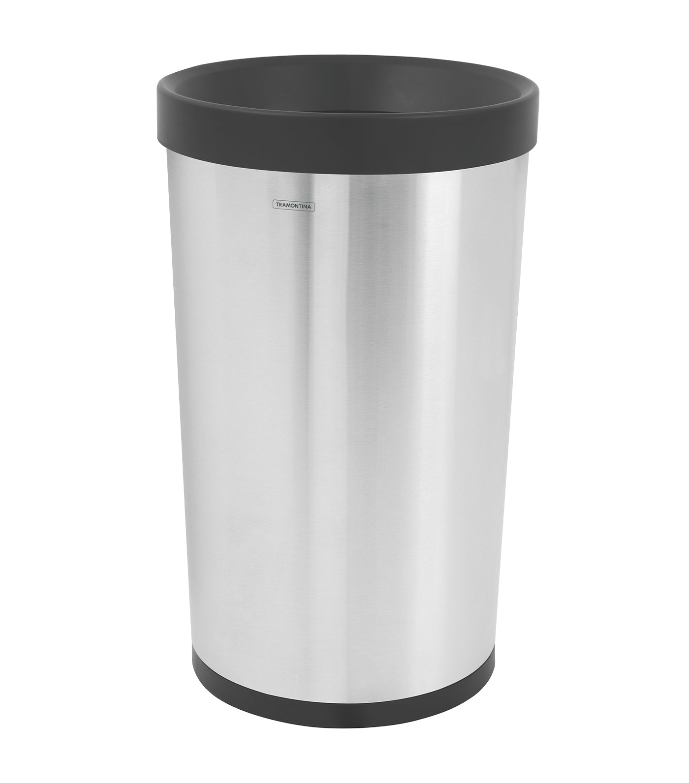 Tramontina 50L Konika Stainless Steel Trash Bin