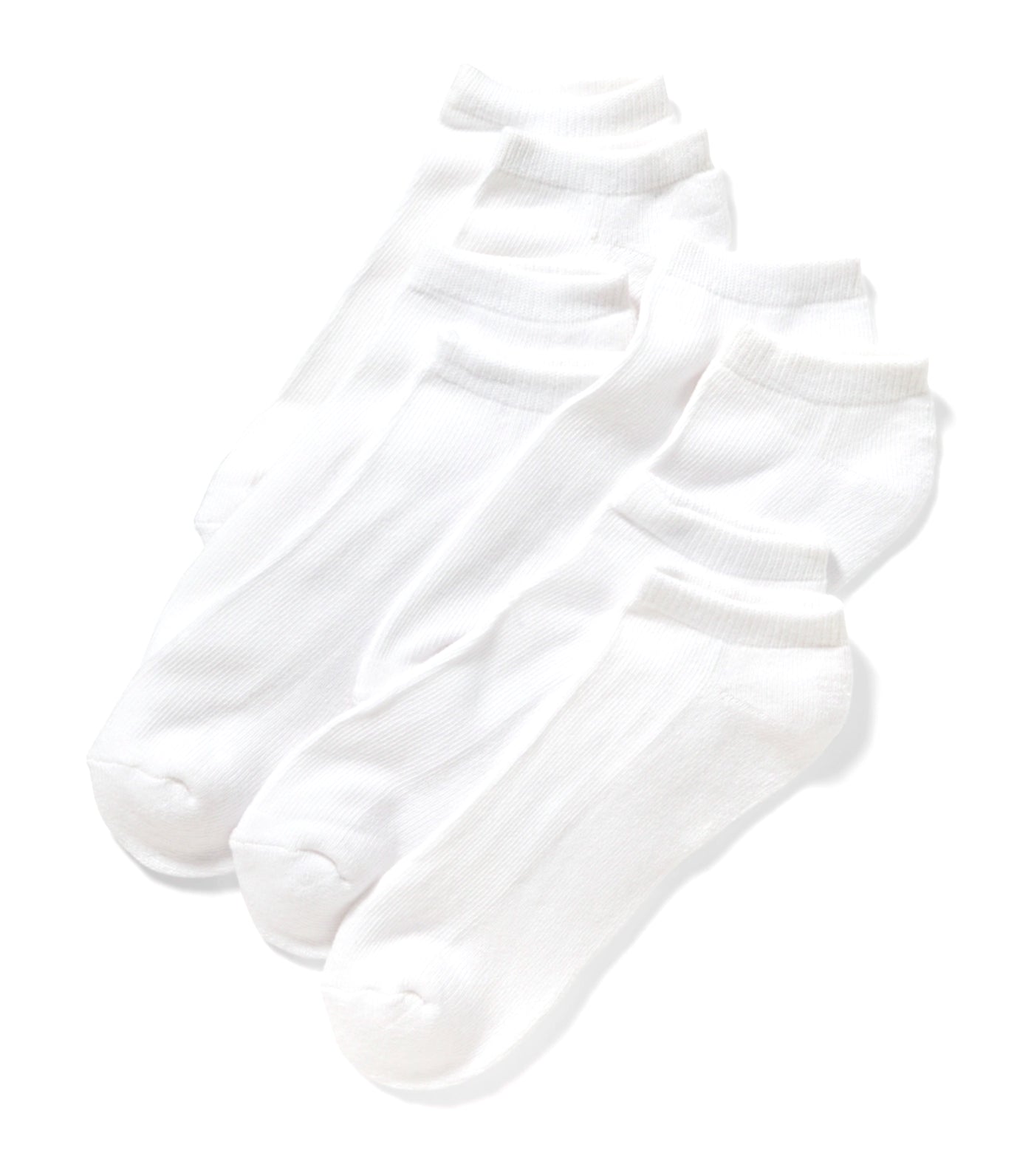 old navy 4pk low cut socks - bright white