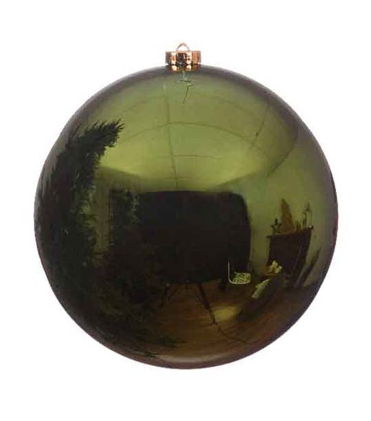 kaemingk shatterproof shiny christmas baubles - 5.5inch