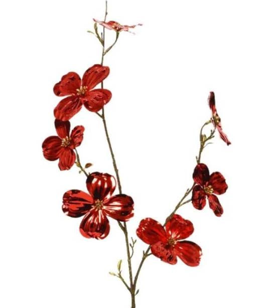 kaemingk dogwood floral christmas spray