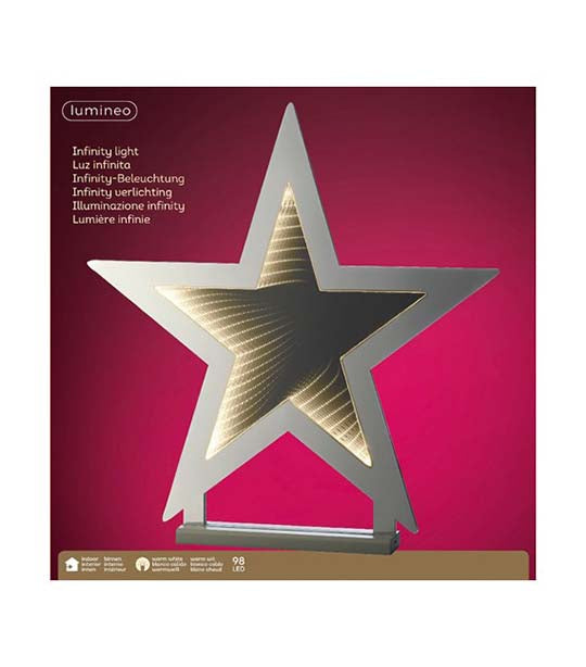LED Infinity Table Light Star