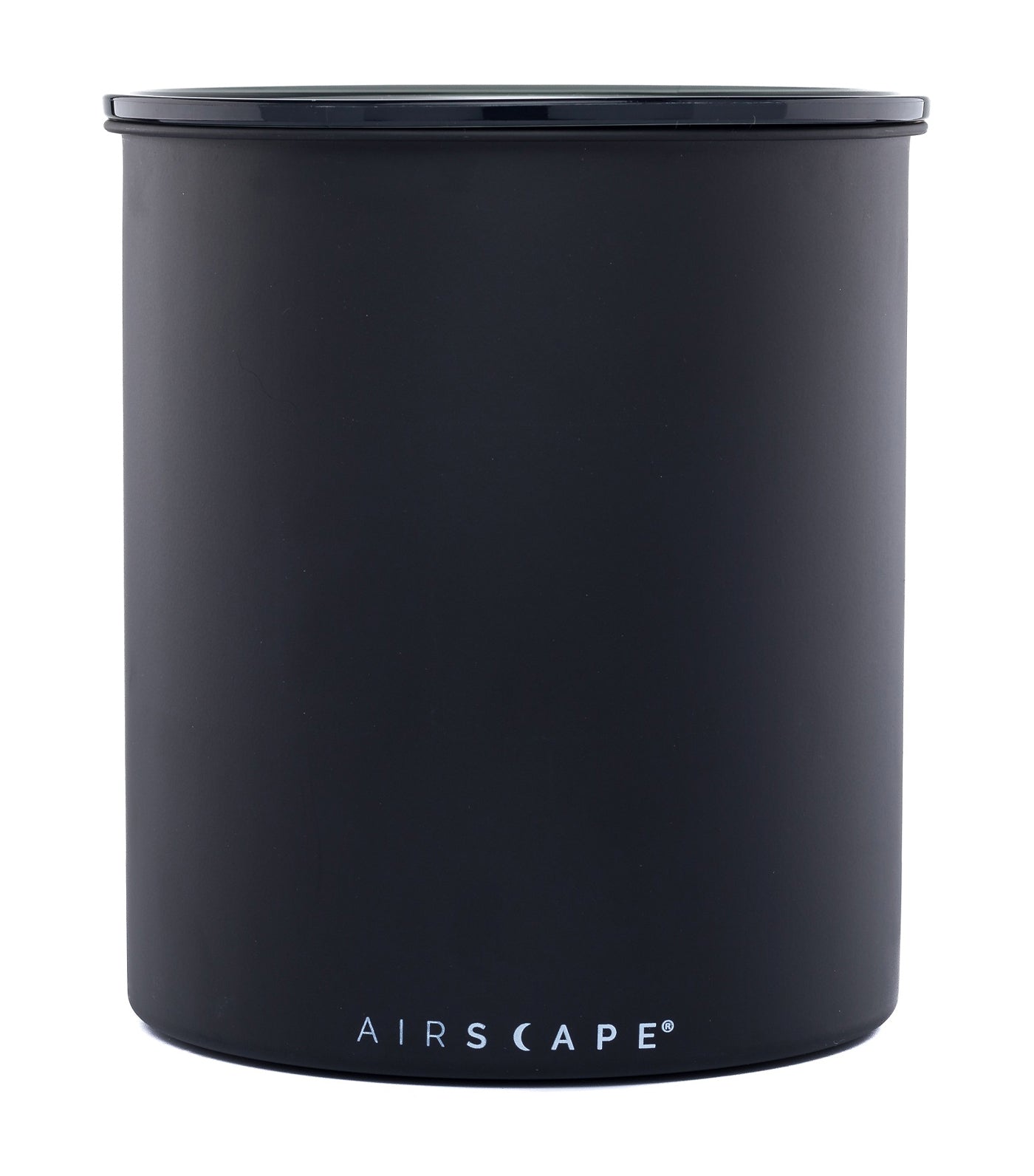 airscape® stainless steel coffee and food storage canister - kilo 8" charcoal (matte)