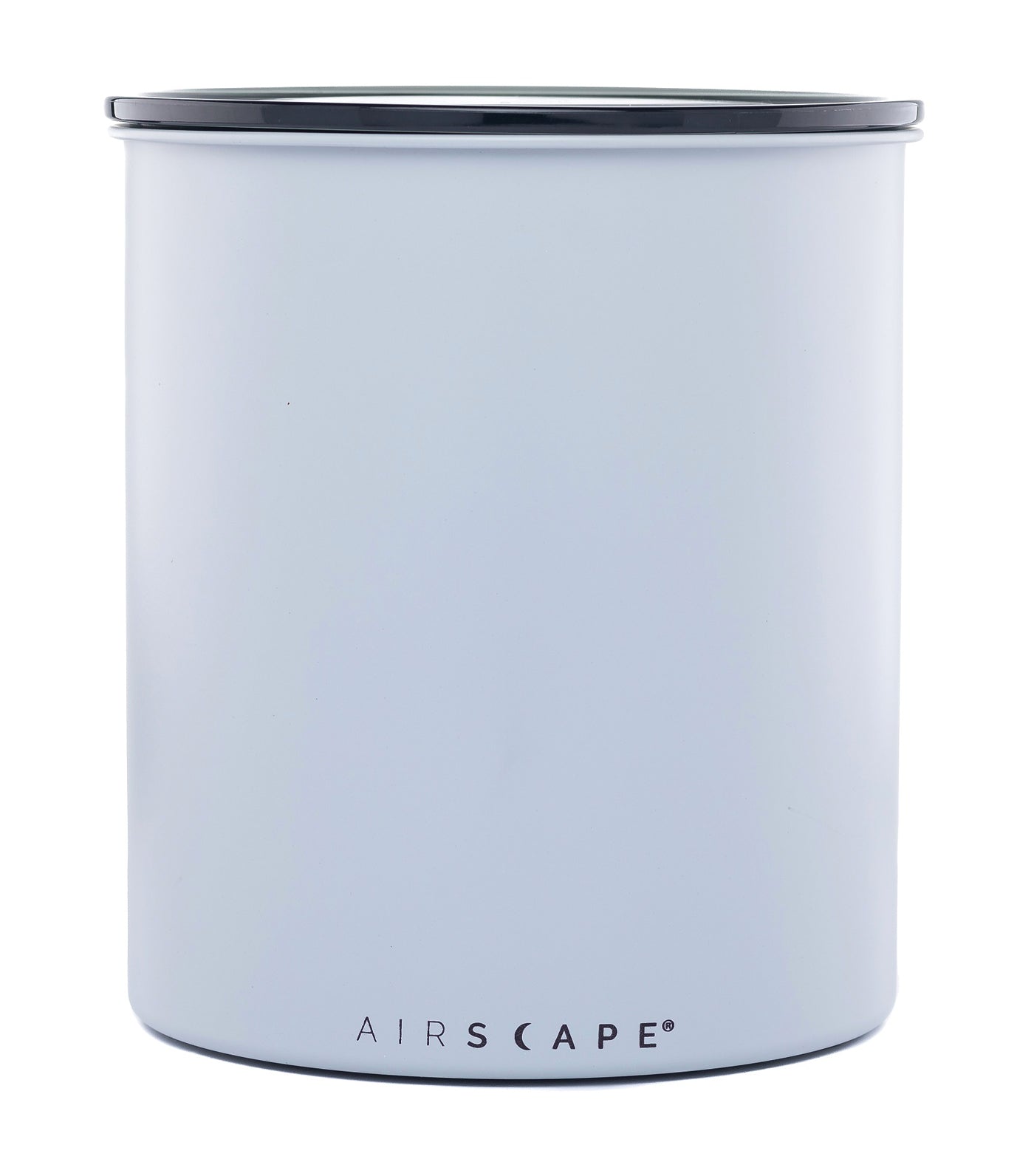 airscape® stainless steel coffee and food storage canister - kilo 8" ash (matte)