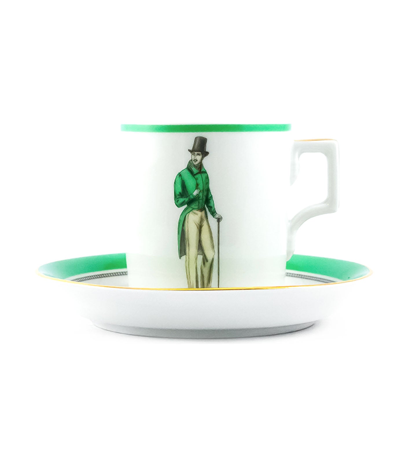 imperial porcelain modes de paris 1832 teacup and saucer heraldic