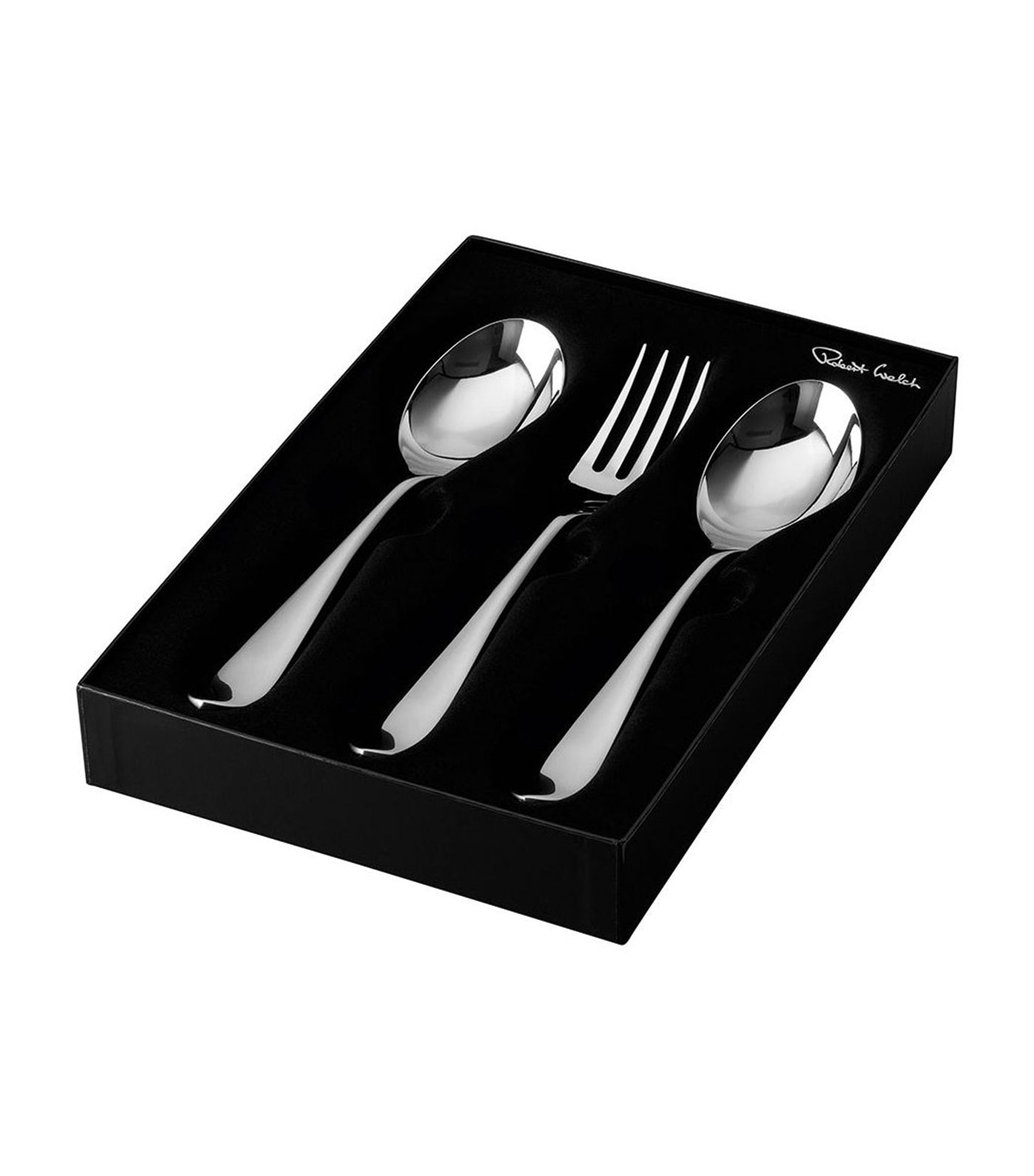 robert welch iona bright serving set, 3-piece