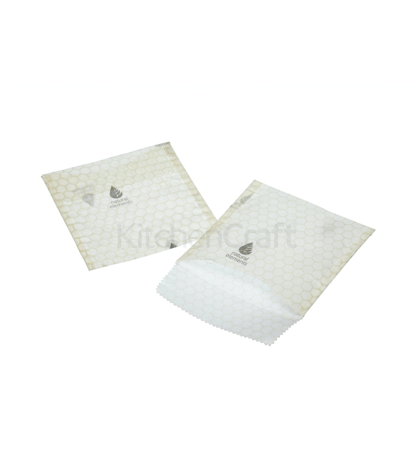 Elements Eco-Friendly Set of Two Beeswax Sandwich Bags