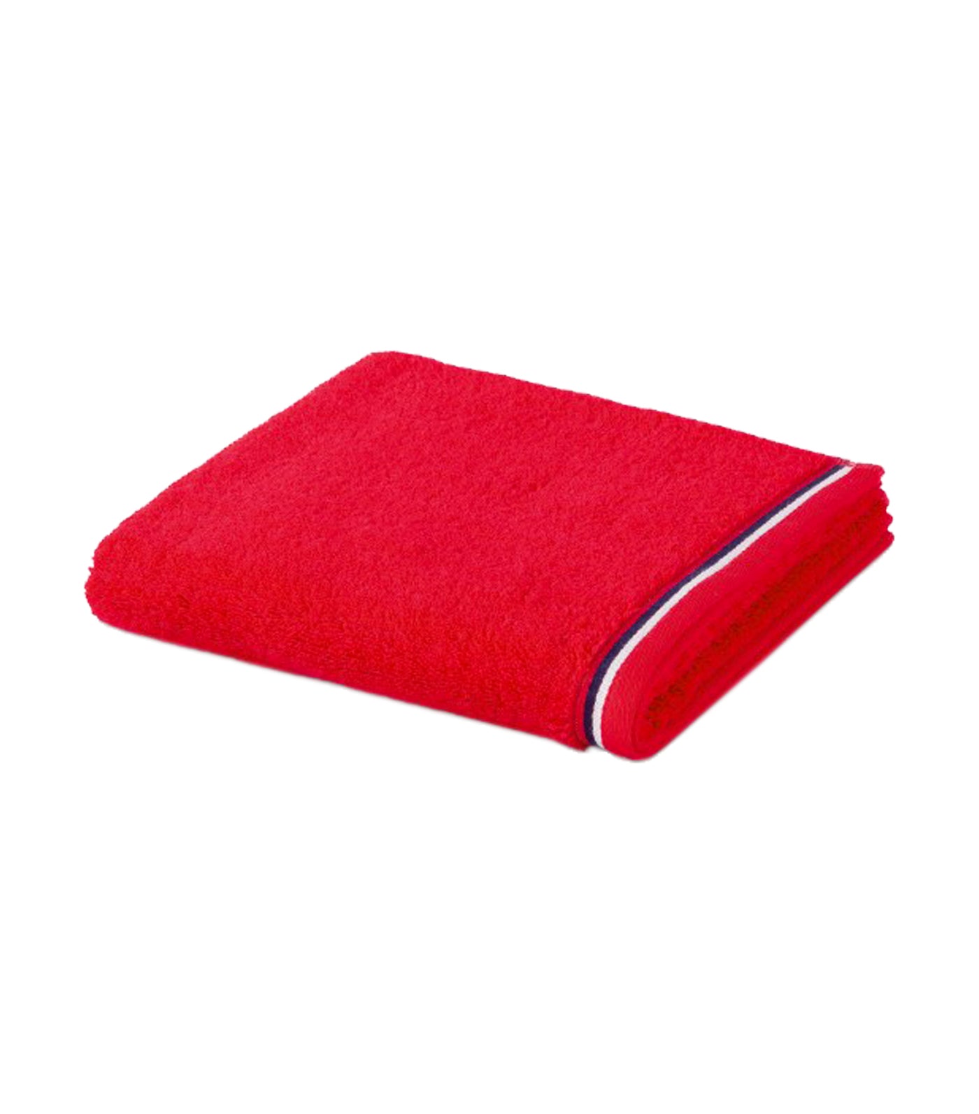 möve athleisure collection, red - bath and shower towel