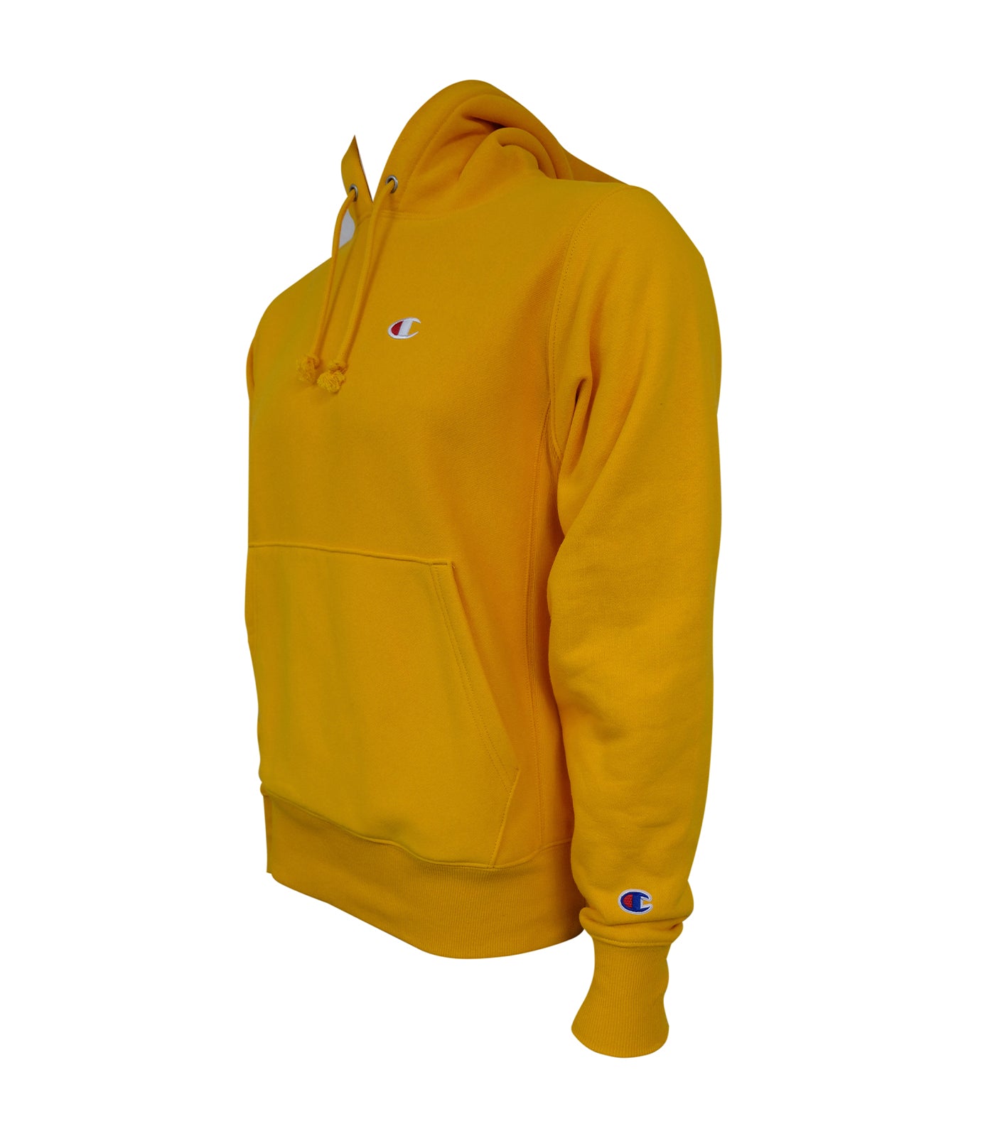 Reverse Weave Pullover Hood C Gold