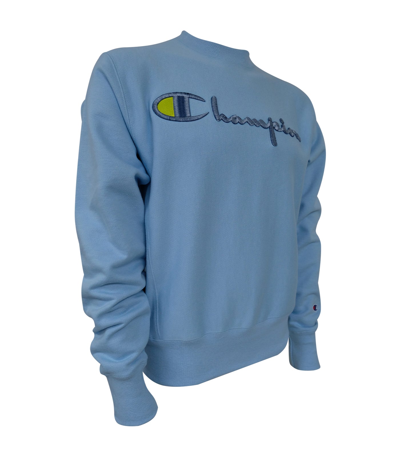 Candid blue champion online hoodie