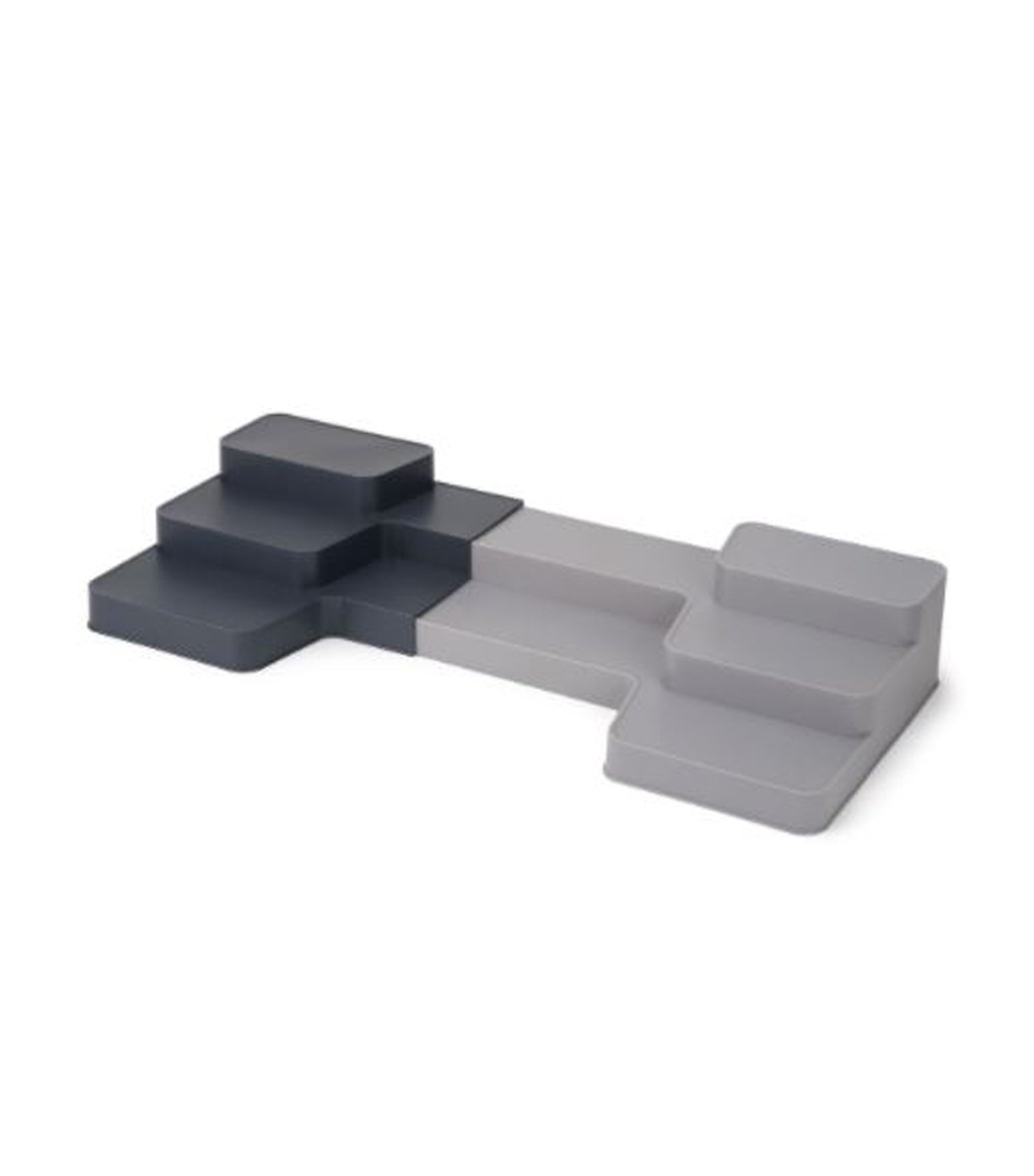 CupboardStore™ Expandable Tiered Organizer Gray