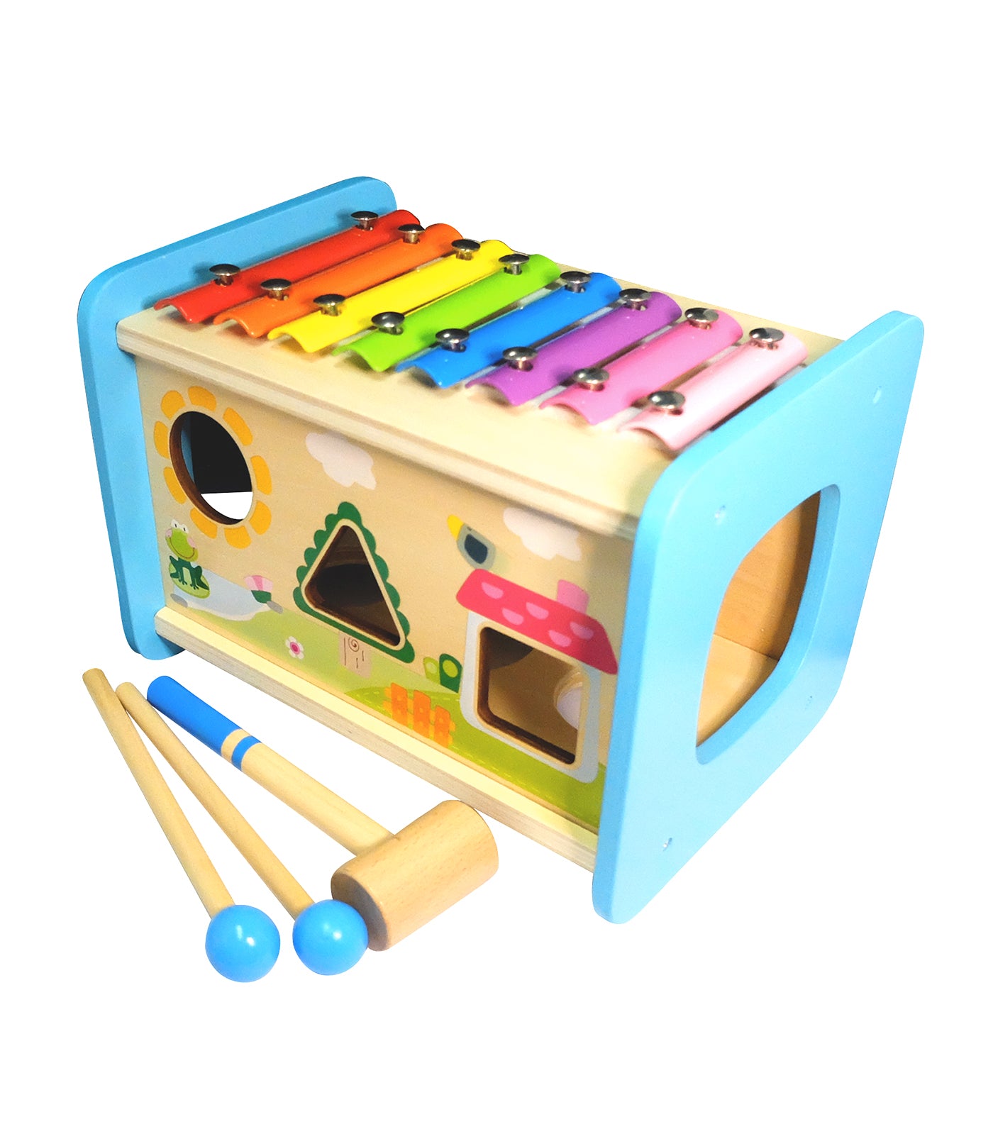 Wooden Musical Activity Box