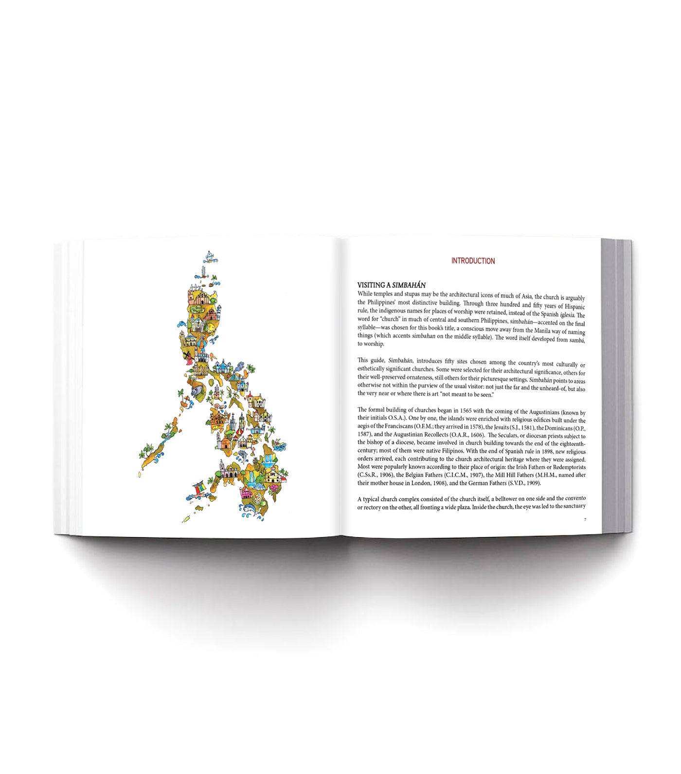 Simbahán: An Illustrated Guide to 50 of the Philippines' Must-Visit Catholic Churches by Regalado Trota José