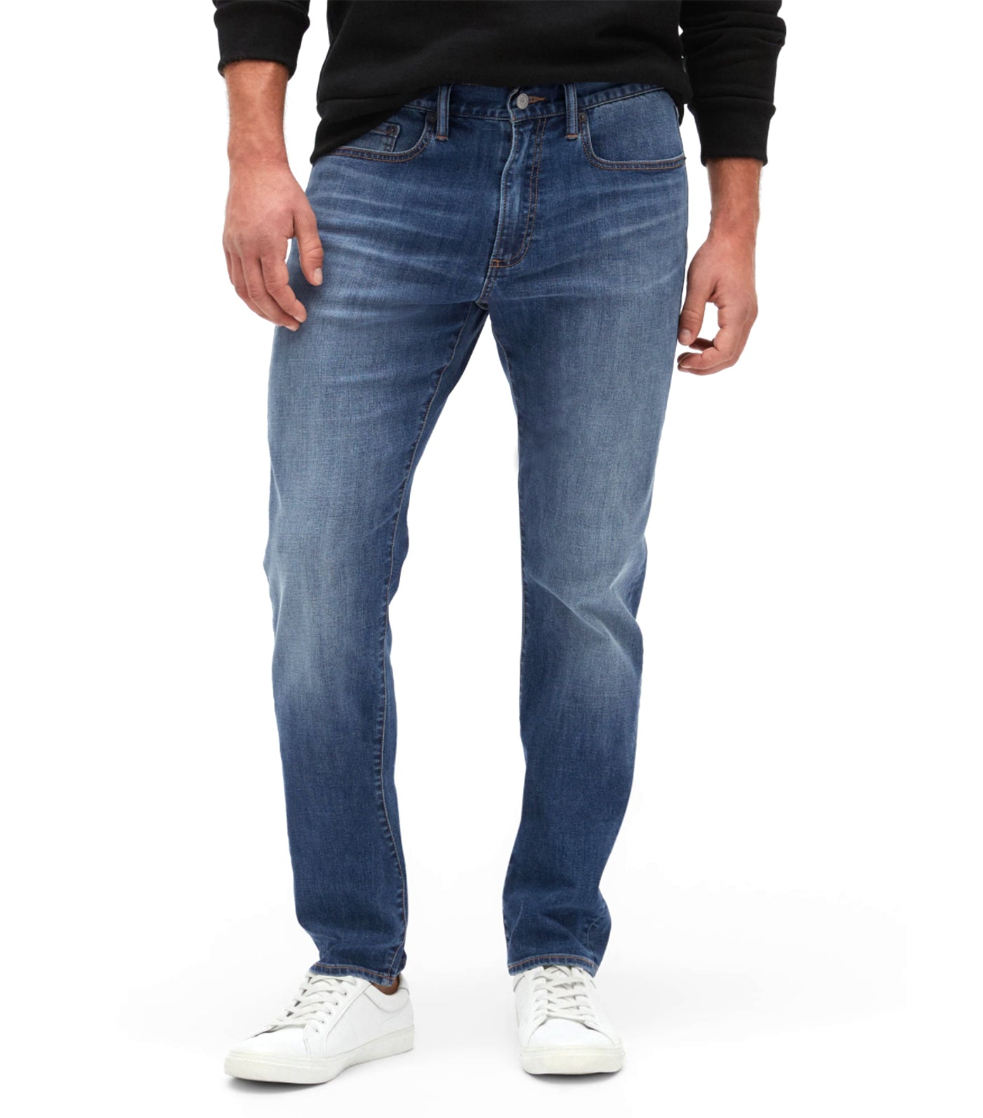 Soft Wear Slim Fit Jeans with GapFlex Medium Indigo