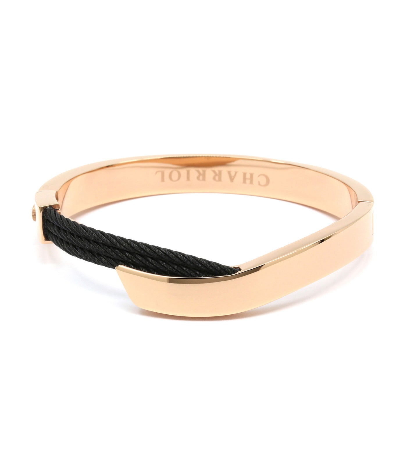 charriol shoreline rose gold & black