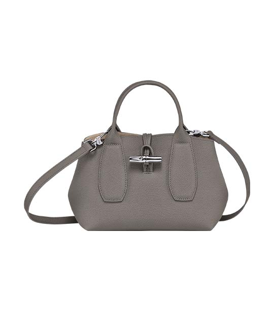 Longchamp Roseau Top Handle Bag S Turtledove